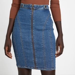 Guess high rise adeline skirt